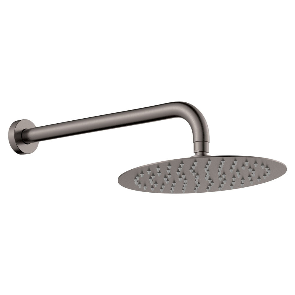 Fienza Kaya Shower Arm Set, Gun Metal - 411125GM-B