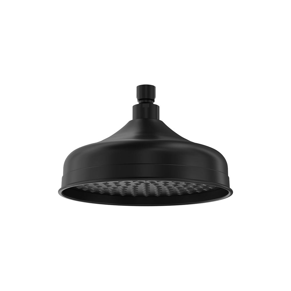 Fienza Lillian Shower Head, Matte Black - 411138B