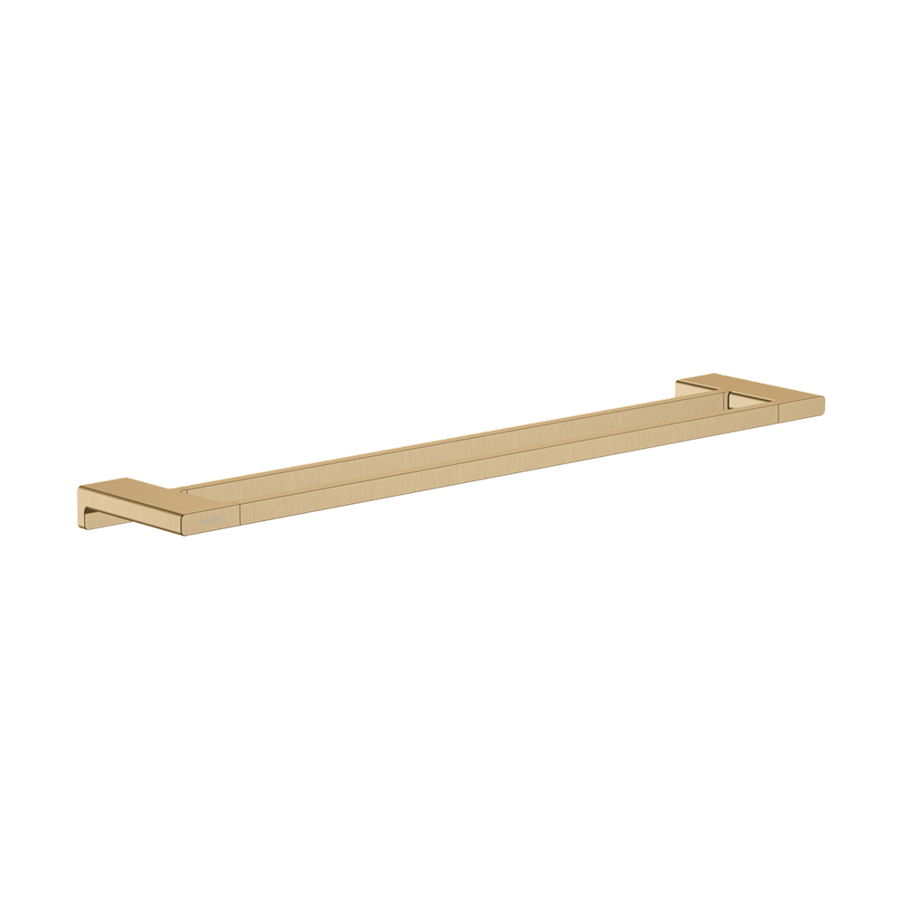 Hansgrohe AddStoris Q Double Towel Rail - Brushed Bronze