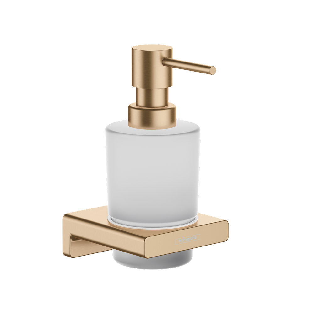 Hansgrohe AddStoris Q Liquid Soap Dispenser - Brushed Bronze