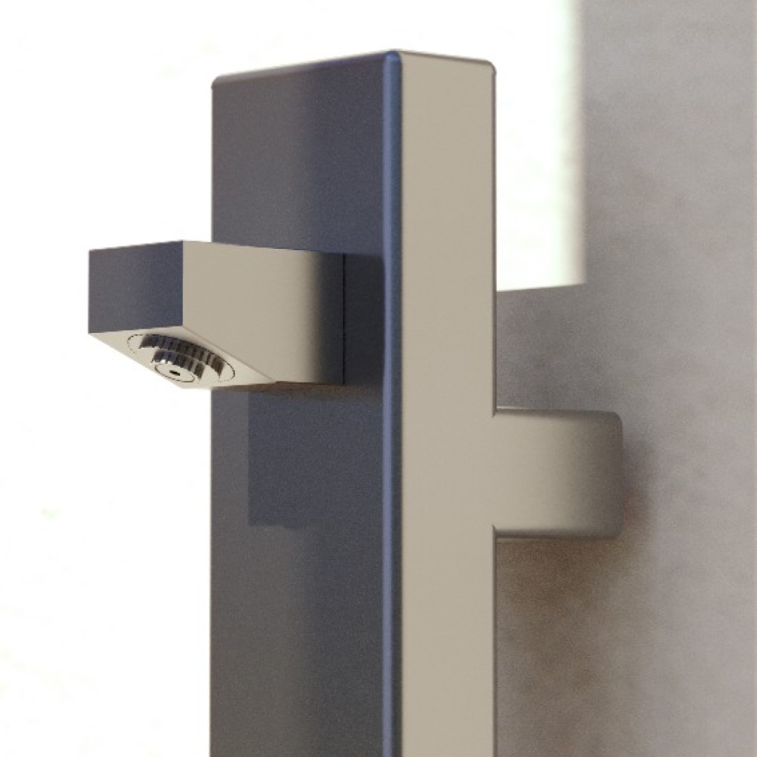 Rainware Suncoast Hot & Cold Wall Mounted Shower w/Cold Footwash - 316 Stainless Steel - 4301-Suncoast