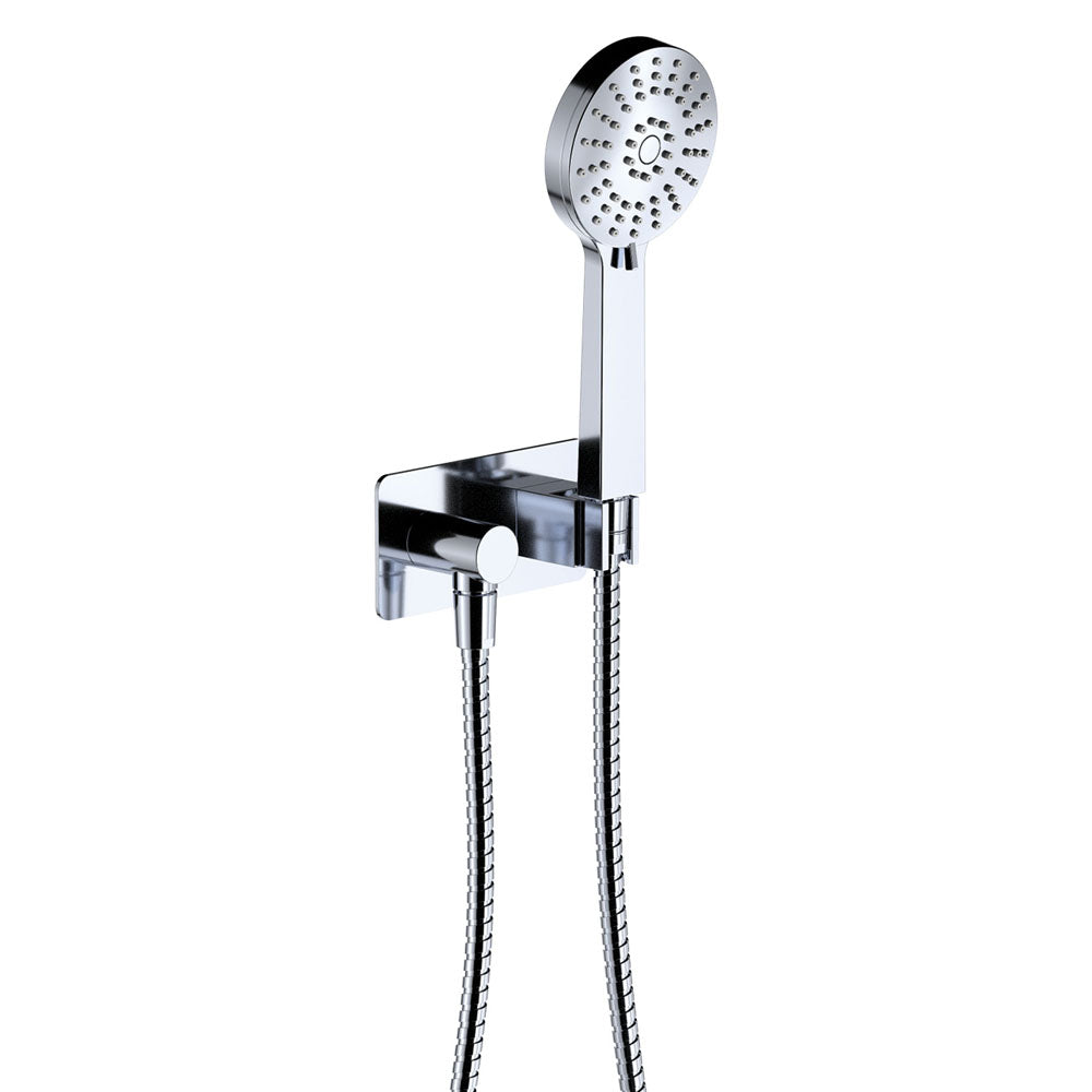 Fienza Empire Hand Shower, Rectangular Plate, Chrome - 433108