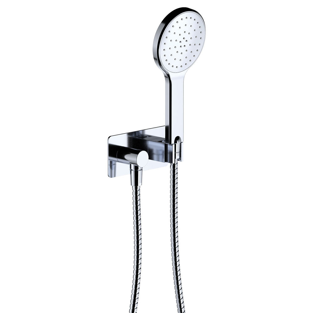 Fienza Kaya Hand Shower, Rectangular Plate, Chrome - 433115