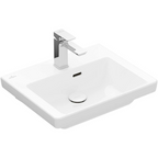 Villeroy & Boch Subway 3.0 500 Wall Hung Basin Includes Overflow (1 Tap Hole) - Alpine White 43705001CB