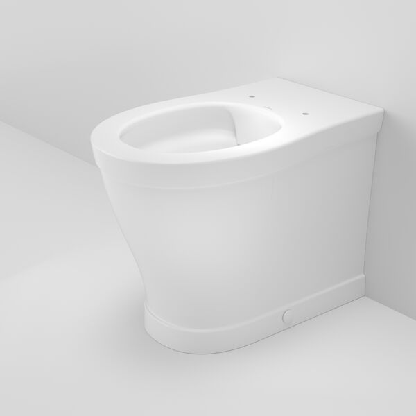 Caroma Riviere Cleanflush Wall Faced Pan - Matte White