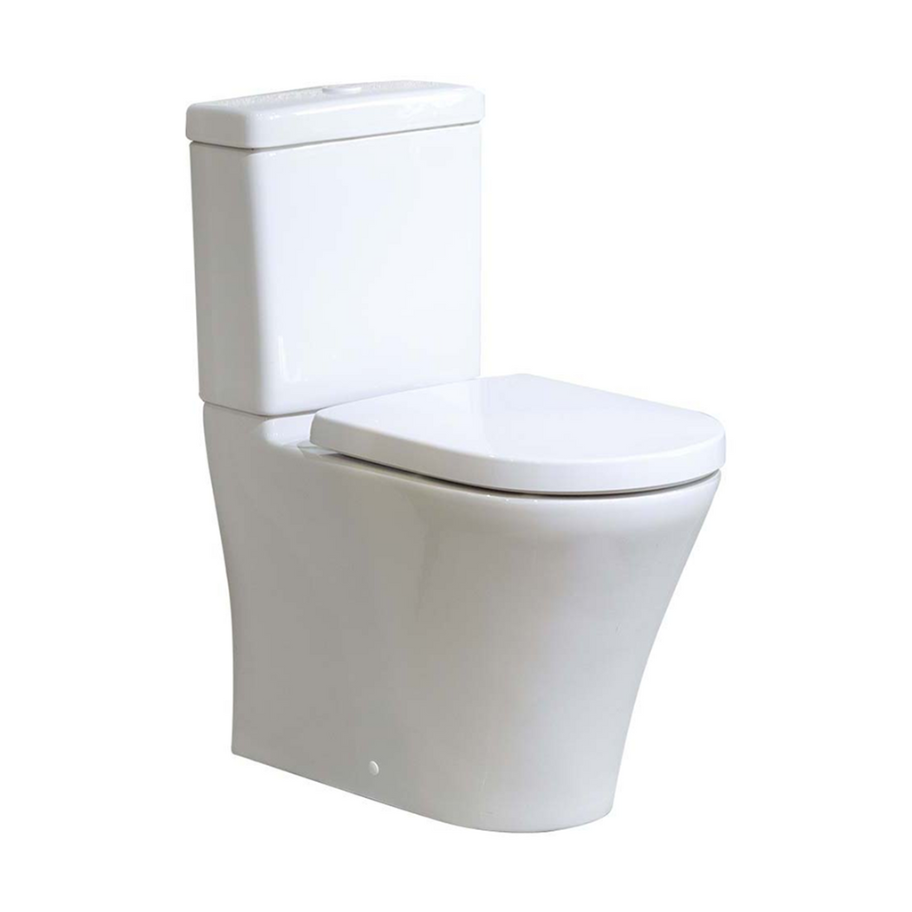 Villeroy & Boch O.Novo 2.0 DirectFlush Ceramic Plus S or P-Trap BTW Toilet Suite - Back Entry - 4606R1R1S4DB