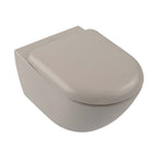 Villeroy & Boch Antao Rimless Wall Hung CeramicPlus Toilet - Almond - 4674T0AMS4B