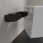 Villeroy & Boch Antao Rimless Wall Hung CeramicPlus Toilet - Pure Black - 4674T0R7S4B