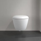 Villeroy & Boch Antao Rimless Wall Hung CeramicPlus Toilet Package - White Alpine - No Flush Plate (Pan & Cistern Only) - 4674T0R1S4B + 92233500
