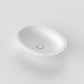 Caroma Riviere 590 Undercounter Basin (No Tap Hole) - Matte White