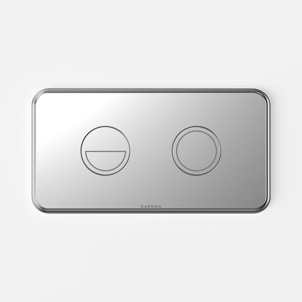Caroma Riviere Invisi® II Series Button - Chrome