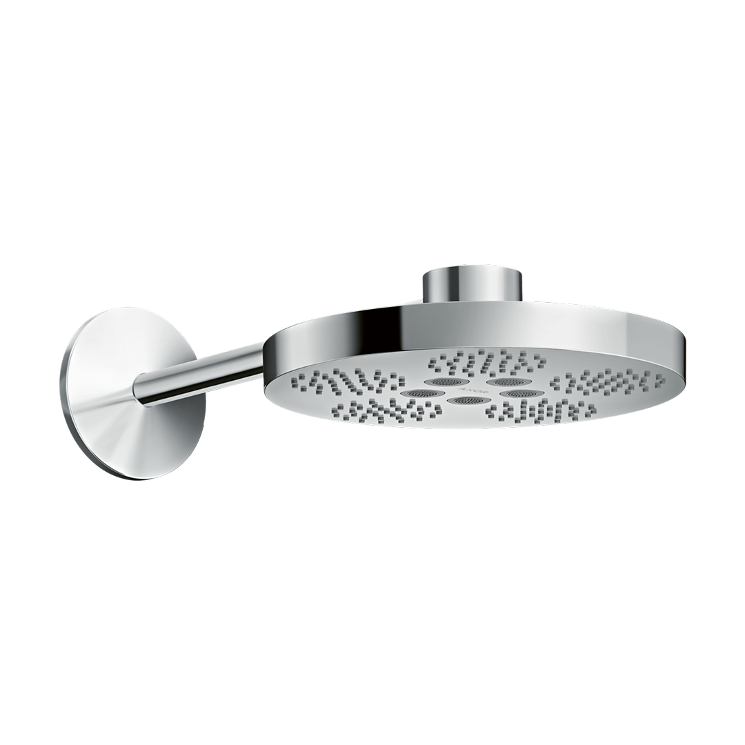 Axor One 280 2Jet Overhead Shower with Shower Arm - Chrome 48481001