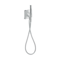 Axor Citterio C 2Jet Hand Shower with Textile Hose & Wall Holder - Chrome 49626000