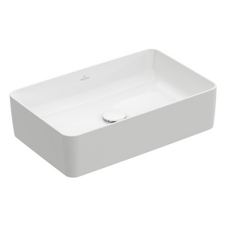 Villeroy & Boch Collaro Rectangular Vessel Basin - Stone White 4A2056RW