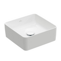 Villeroy & Boch Collaro Square Vessel Basin - Stone White 4A2138RW