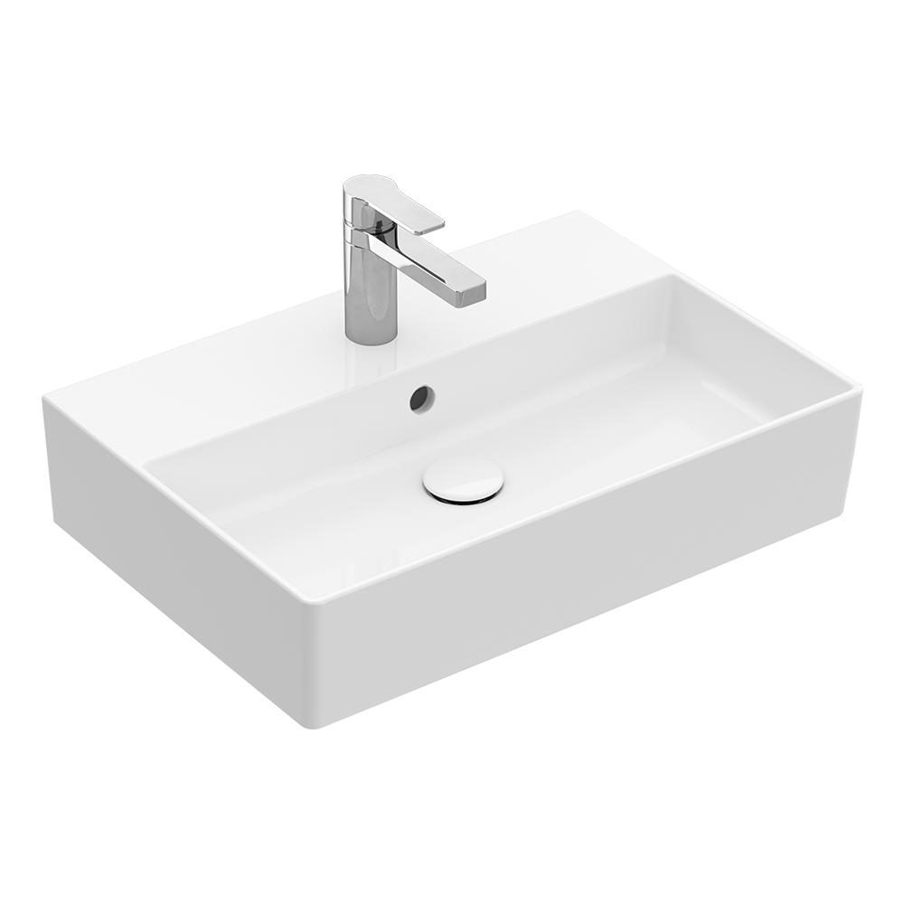Villeroy & Boch 2.0 500 Wall Hung Basin Includes Overflow (1 Tap Hole) - Alpine White 4A225001CB