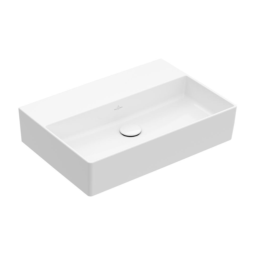 Villeroy & Boch Memento 2.0 600 Wall Hung Basin - No Tap Hole - 4A226301CB