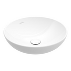 Villeroy & Boch Loop Slim 380 Round Vessel Basin - White 4A450001