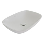 Villeroy & Boch Loop Slim 560 Rectangular Above Counter Basin - Stone White 4A4900RW