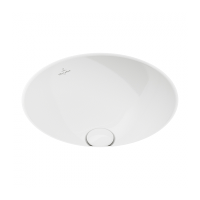 Villeroy & Boch Loop Slim 330 Round Under Counter Basin - Alpine White 4A510001