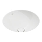 Villeroy & Boch Loop Slim 380 Round Under Counter Basin - Alpine White 4A520001