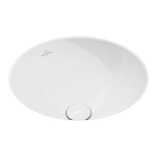 Villeroy & Boch Loop Slim 380 Round Under Counter Basin - Alpine White 4A520001
