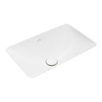 Villeroy & Boch Loop Slim 450 Rectangular Under Counter Basin - Alpine White 4A560001