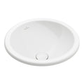 Villeroy & Boch Loop Slim 390 Round Drop-In Basin - Alpine White 4A590001