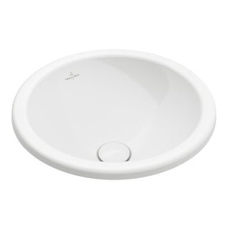 Villeroy & Boch Loop Slim 390 Round Drop-In Basin - Alpine White 4A590001