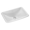 Villeroy & Boch Loop Slim 600 Rectangular Drop-In Basin - Alpine White 4A650001