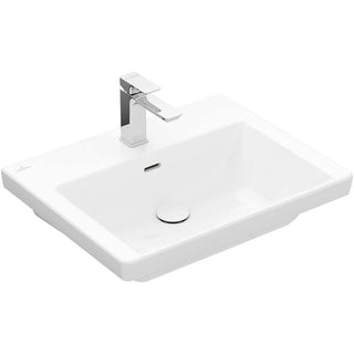 Villeroy & Boch Subway 3.0 600 Wall Hung Basin with Overflow - Alpine White 1TH 4A706001CB