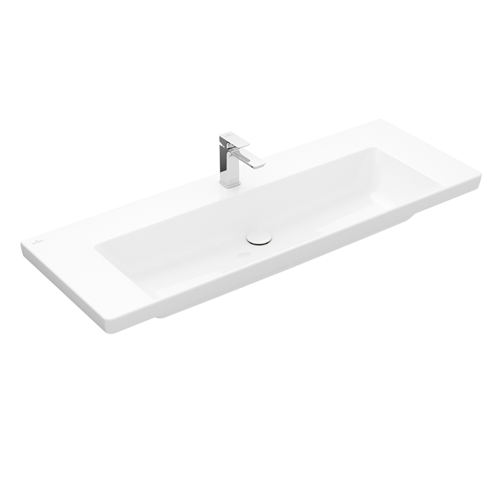 Villeroy & Boch Subway 3.0 Wall Hung Basin (No Tap Hole or Overflow) - Alpine White 4A70D301CB