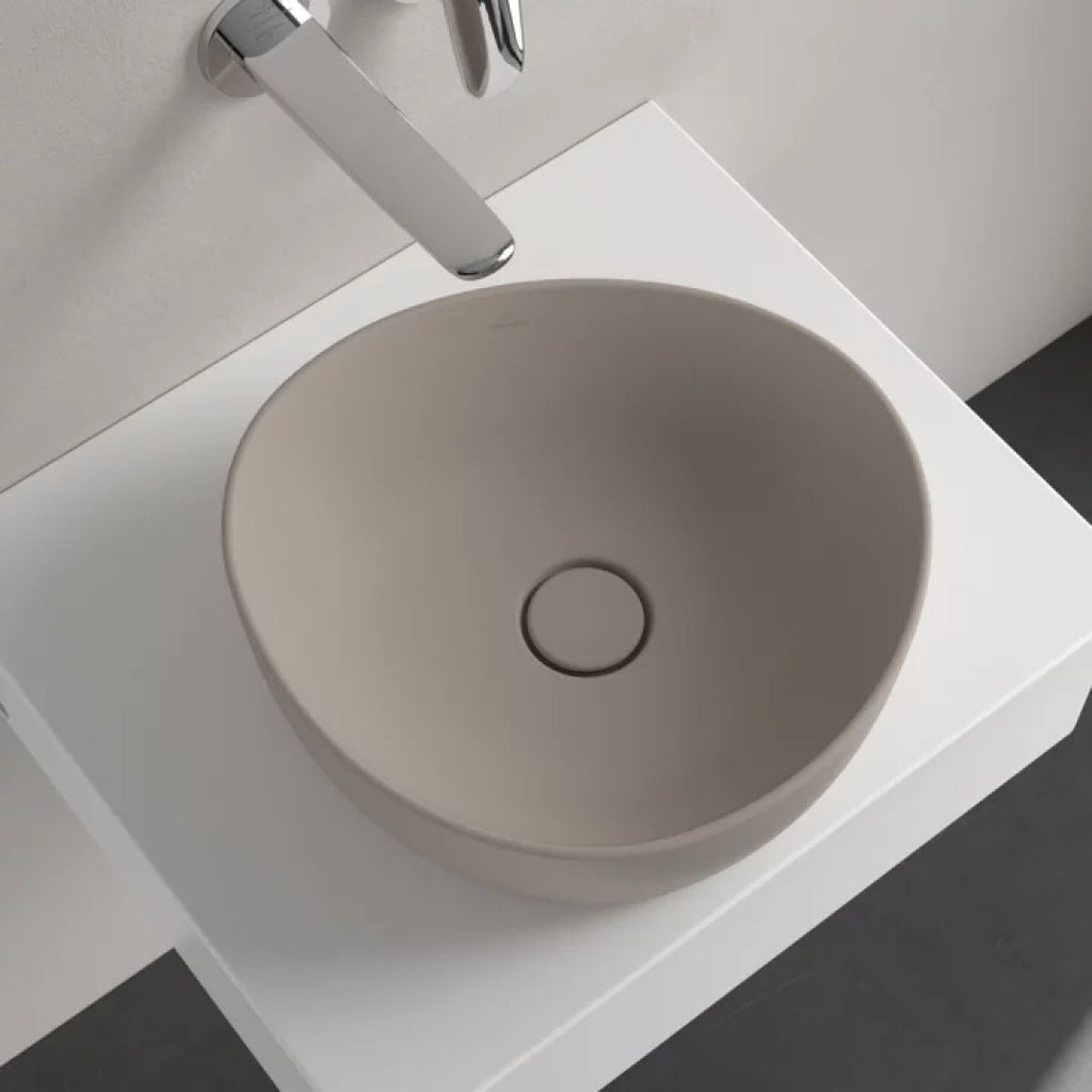 Villeroy & Boch Antao 400 Above Counter CeramicPlus Basin - Almond - 4A7240AM
