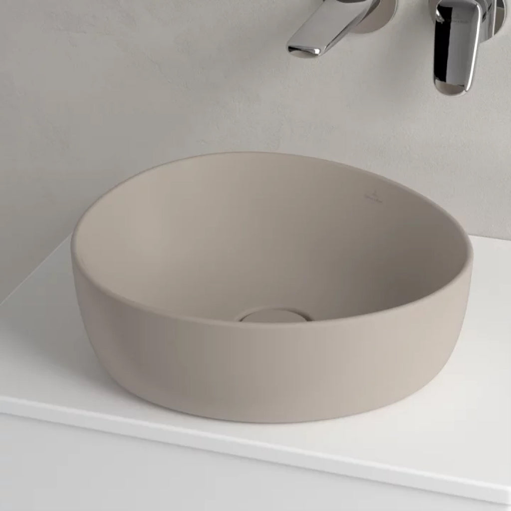 Villeroy & Boch Antao 400 Above Counter CeramicPlus Basin - Almond - 4A7240AM