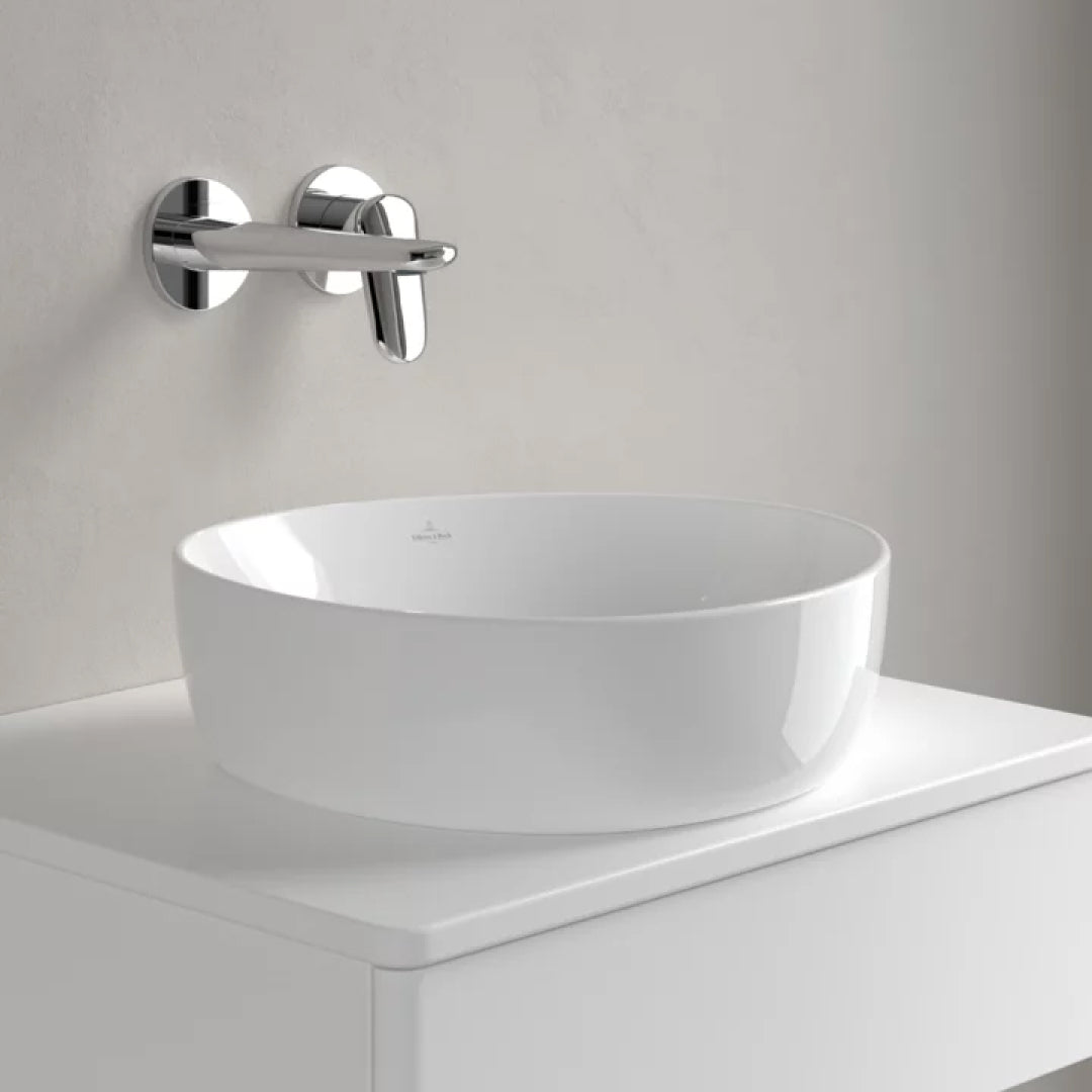 Villeroy & Boch Antao 400 Above Counter CeramicPlus Basin - White Alpine