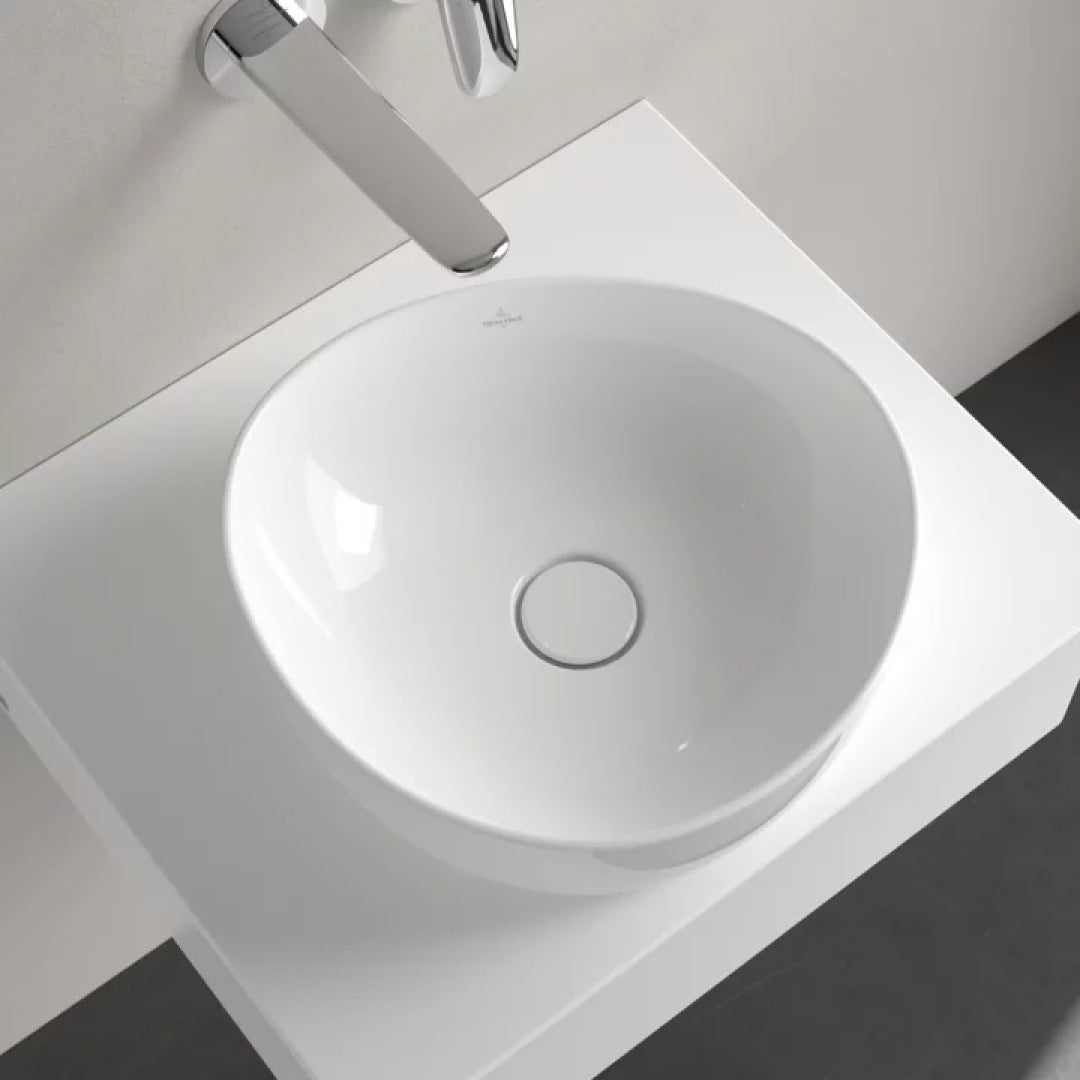 Villeroy & Boch Antao 400 Above Counter CeramicPlus Basin - White Alpine
