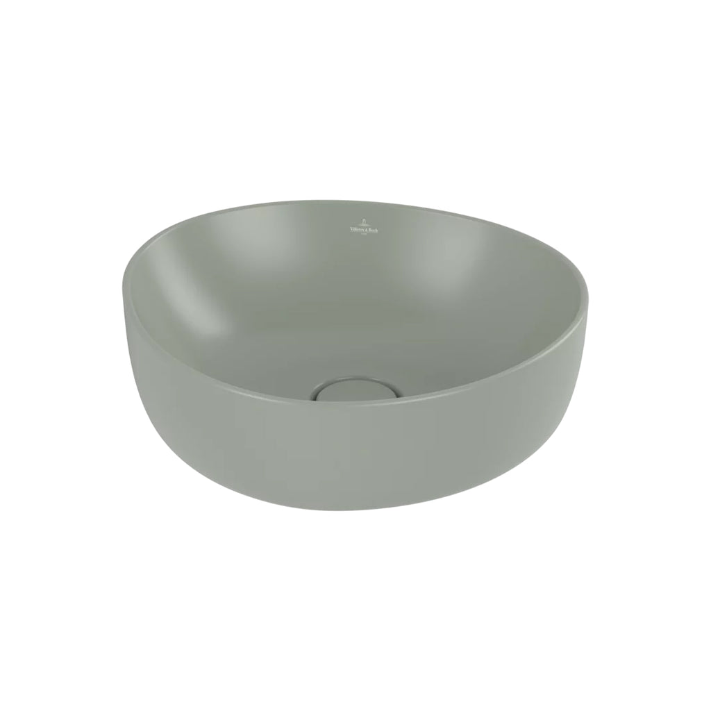 Villeroy & Boch Antao 400 Above Counter CeramicPlus Basin - Morning Green - 4A7240R8