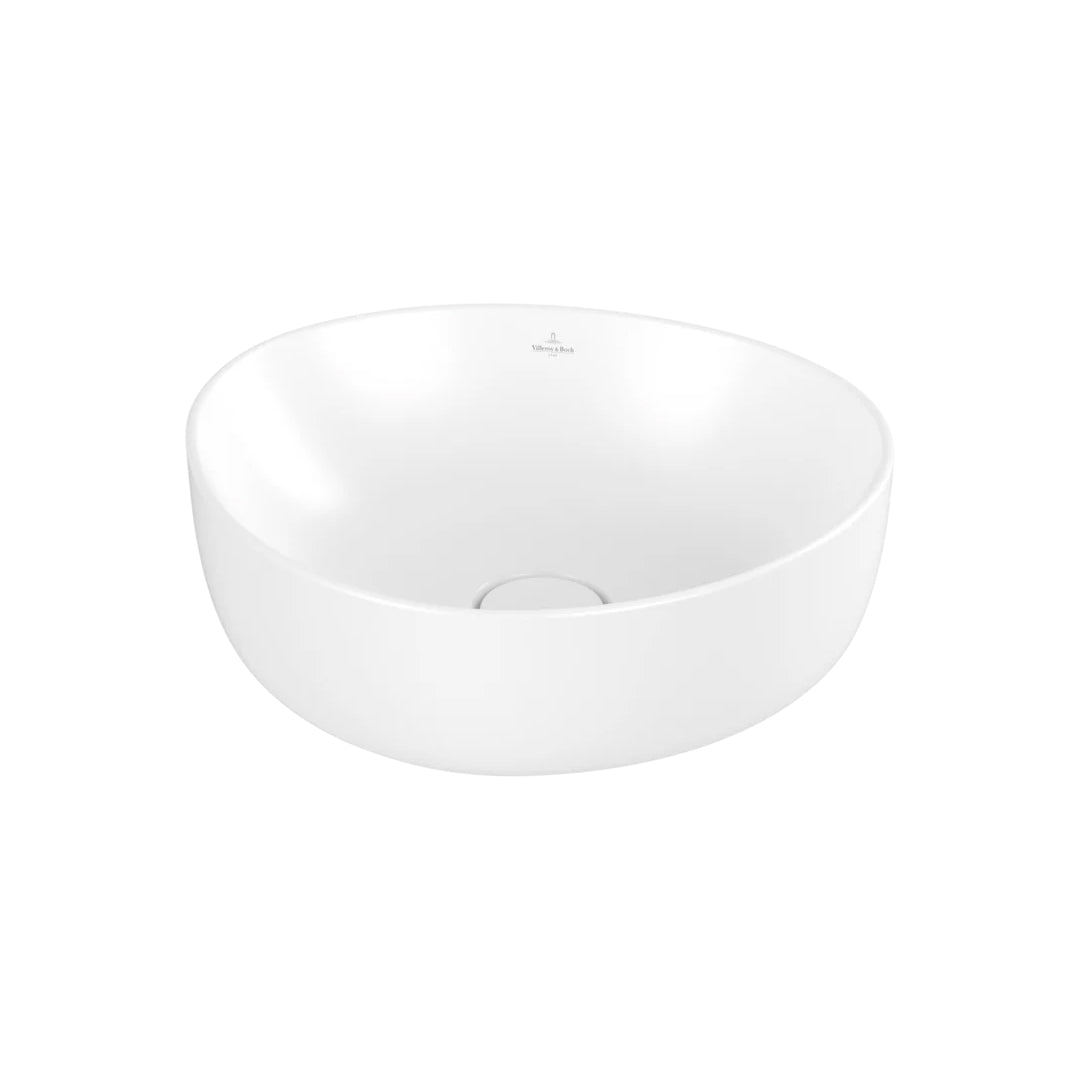 Villeroy & Boch Antao 400 Above Counter CeramicPlus Basin - Stone White