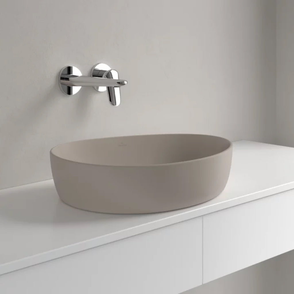 Villeroy & Boch Antao 510 Above Counter CeramicPlus Basin - Almond