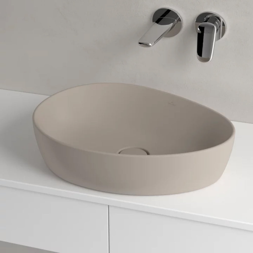 Villeroy & Boch Antao 510 Above Counter CeramicPlus Basin - Almond
