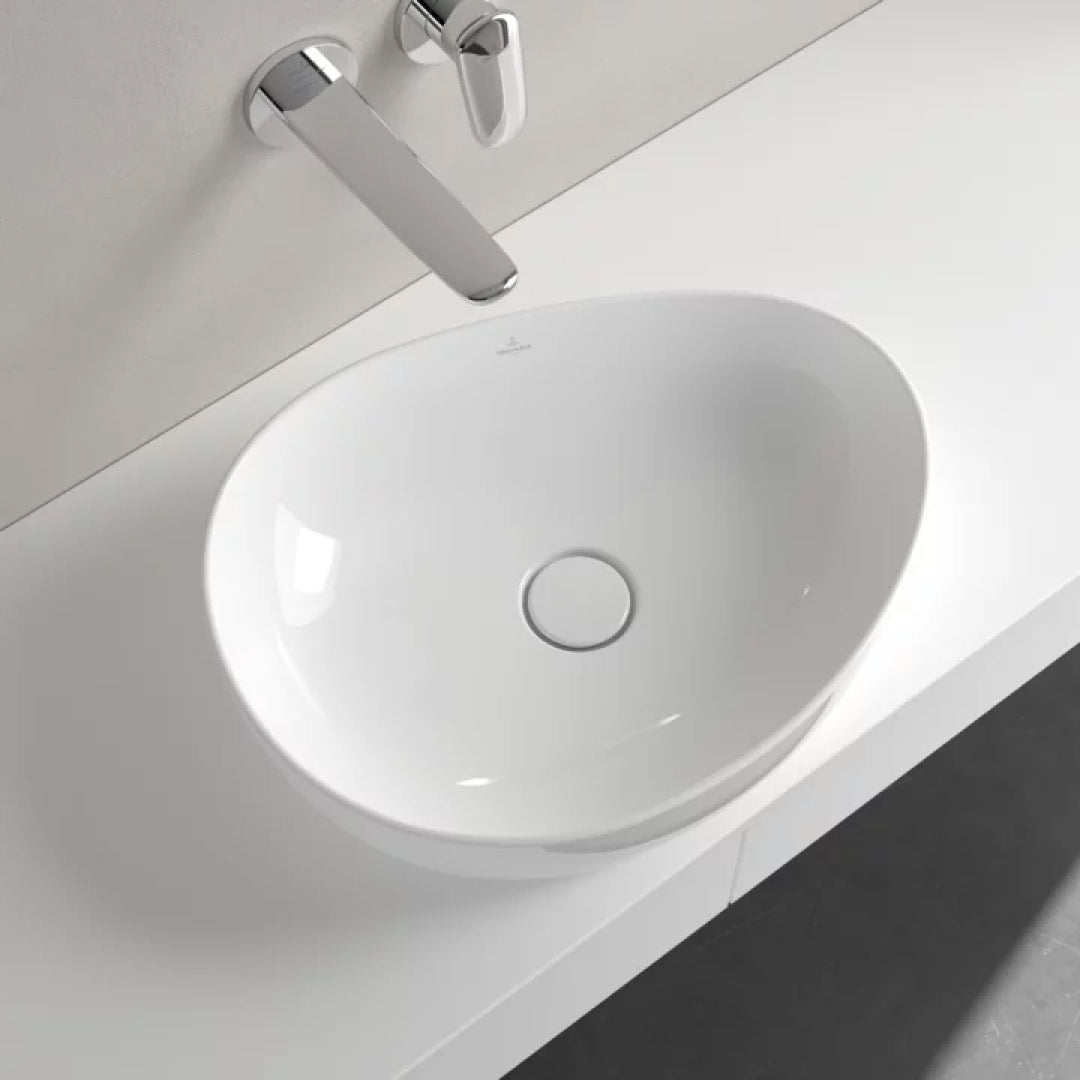 Villeroy & Boch Antao 510 Above Counter CeramicPlus Basin - White Alpine - 4A7351R1