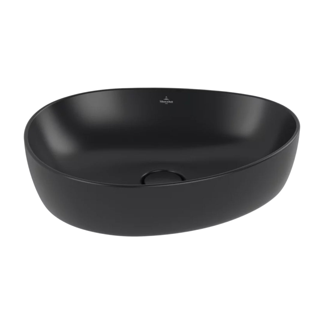Villeroy & Boch Antao 510 Above Counter CeramicPlus Basin - Pure Black