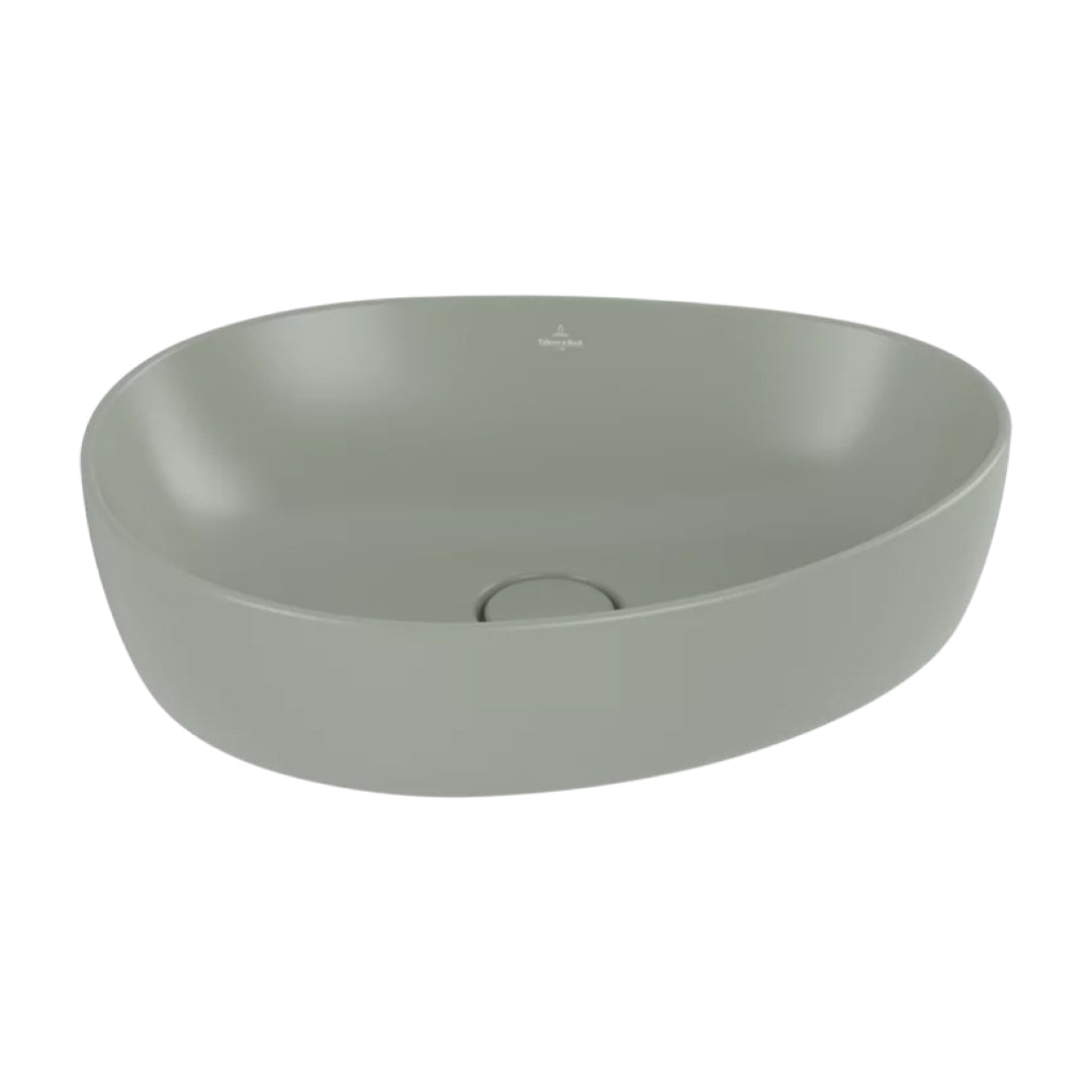 Villeroy & Boch Antao 510 Above Counter CeramicPlus Basin - Morning Green - 4A7351R8