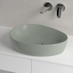 Villeroy & Boch Antao 510 Above Counter CeramicPlus Basin - Morning Green - 4A7351R8
