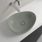 Villeroy & Boch Antao 510 Above Counter CeramicPlus Basin - Morning Green - 4A7351R8