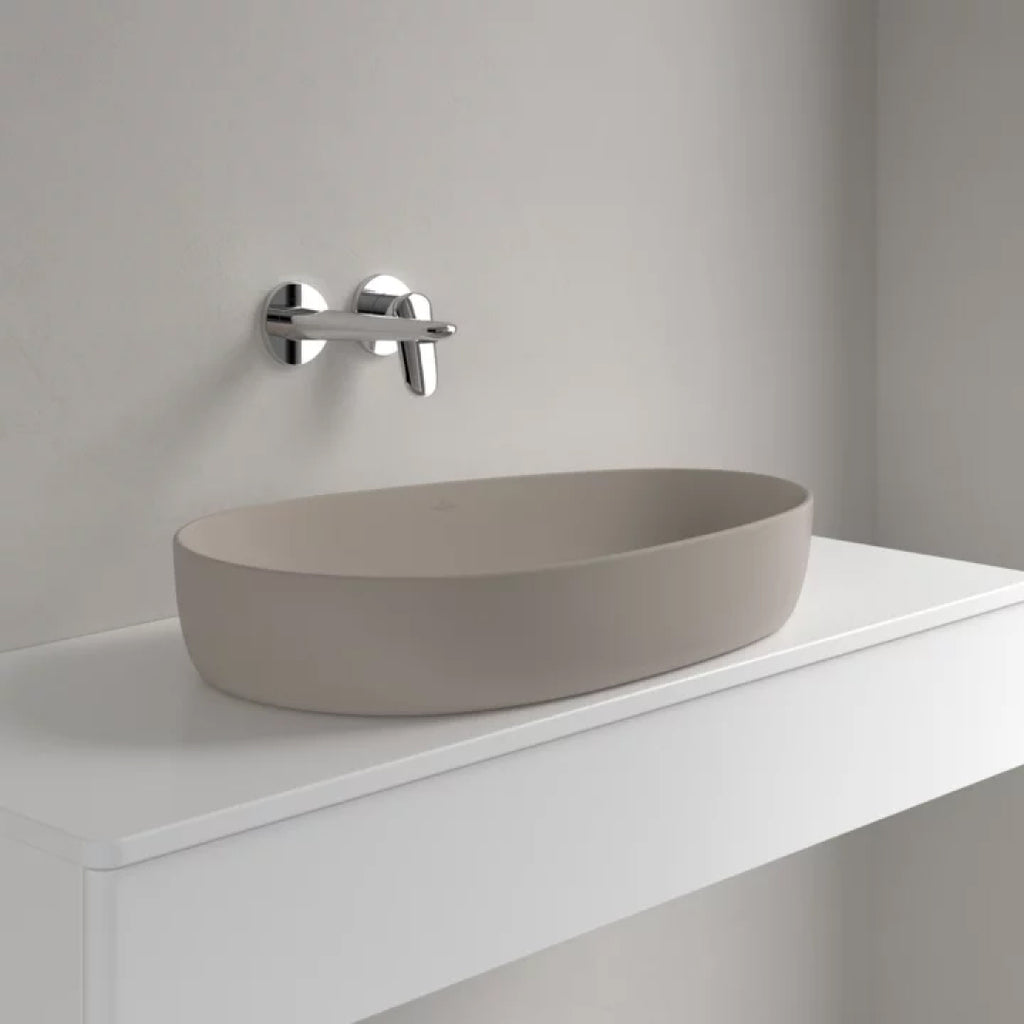 Villeroy & Boch Antao 650 Above Counter CeramicPlus Basin - Almond