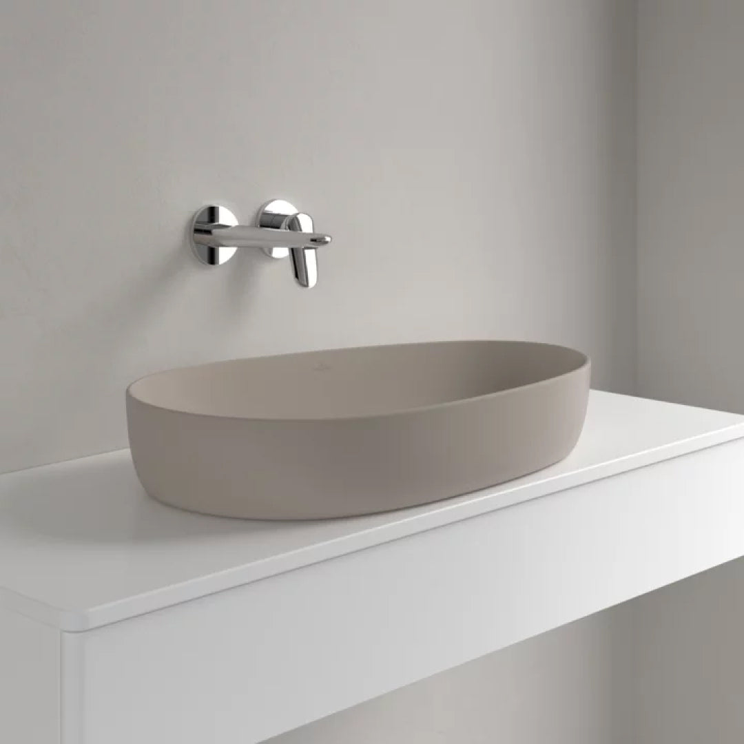 Villeroy & Boch Antao 650 Above Counter CeramicPlus Basin - Almond