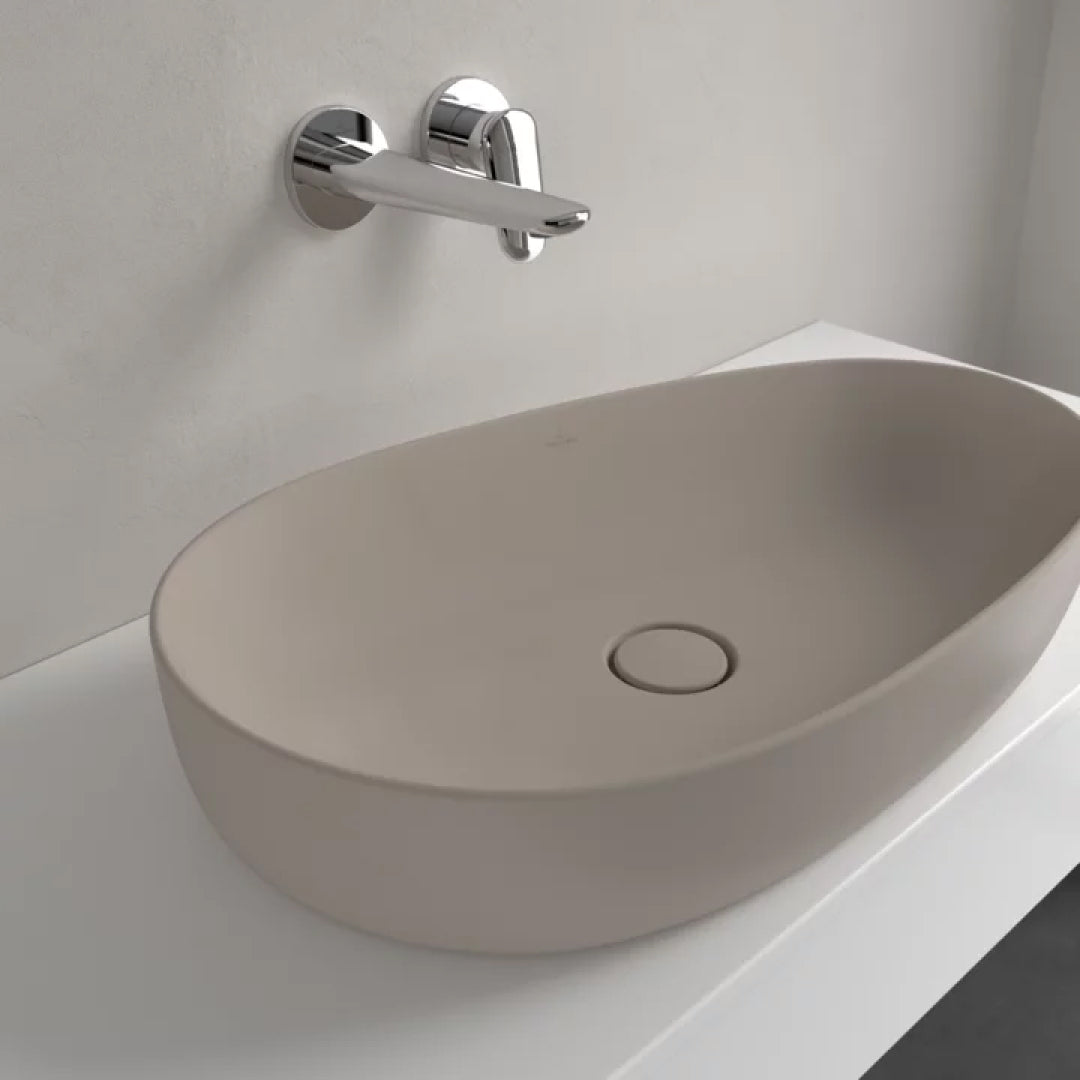 Villeroy & Boch Antao 650 Above Counter CeramicPlus Basin - Almond