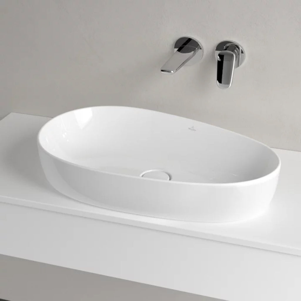 Villeroy & Boch Antao 650 Above Counter CeramicPlus Basin - White Alpine