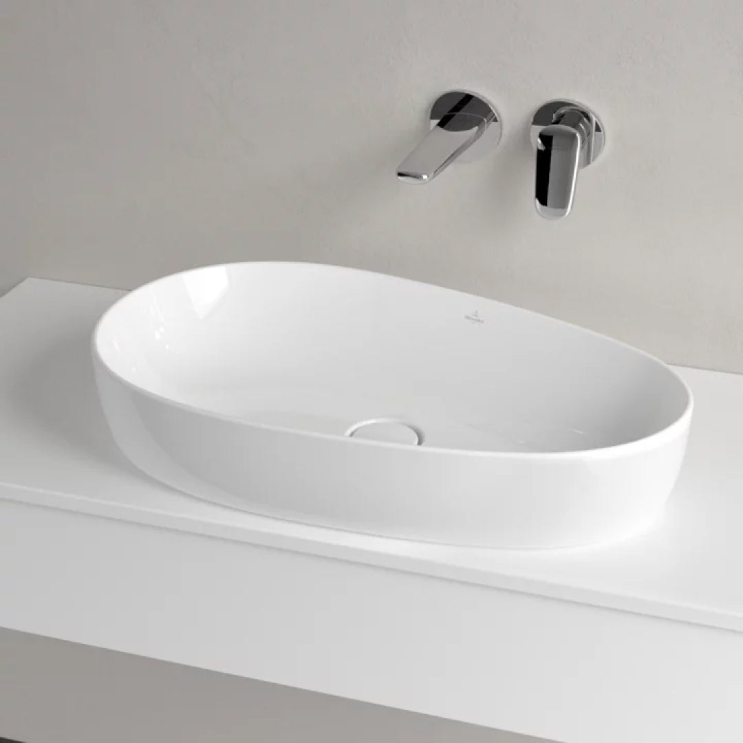 Villeroy & Boch Antao 650 Above Counter CeramicPlus Basin - White Alpine